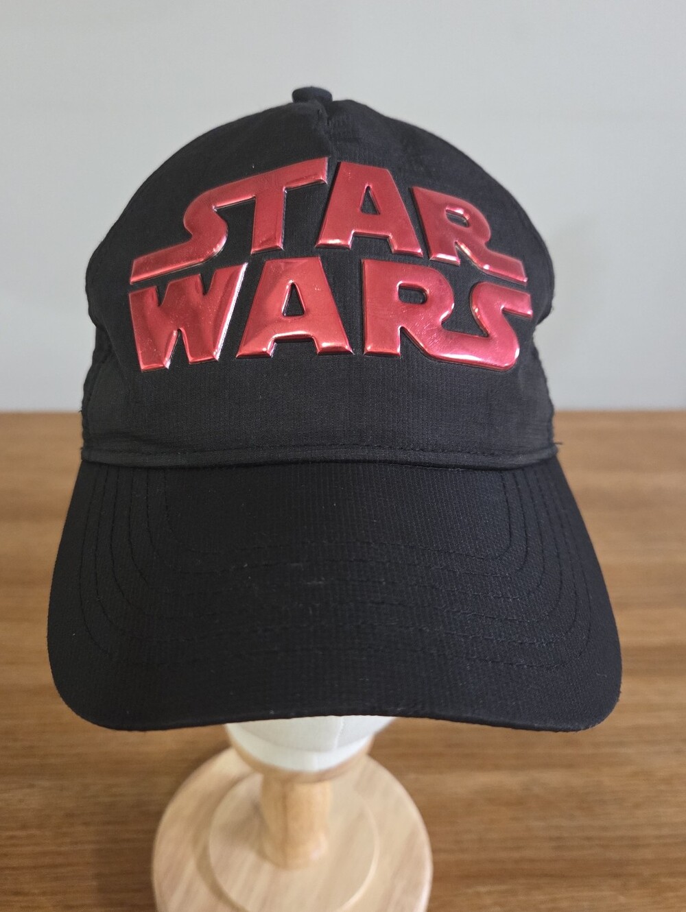 Disney Parks Star Wars Red 3D Logo Adjustable Hat